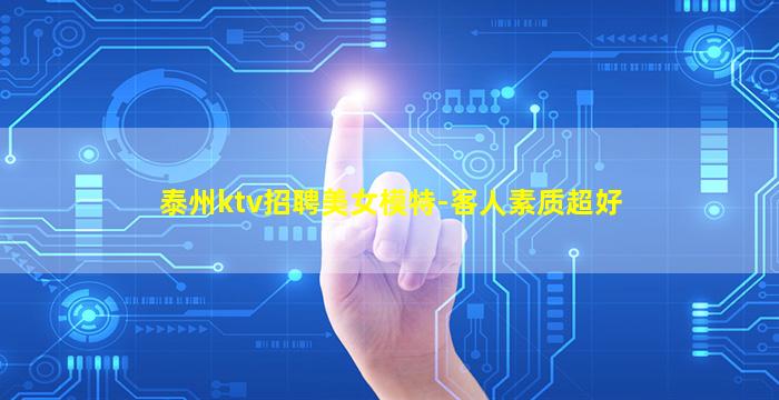 泰州ktv招聘美女模特-客人素质超好
